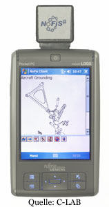 PocketLoox, mobiles Erfassungsgerät mit RFID-Reader
